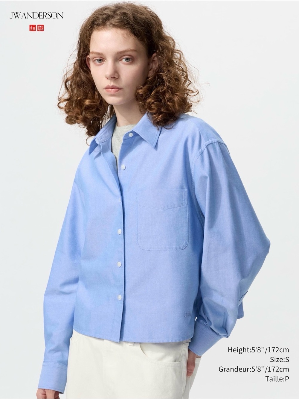 JW ANDERSON Oxford boxy shirt